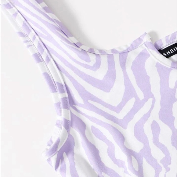 Y2K zebra crop top - Picture 5 of 5